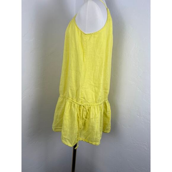 J. CREW Yellow Linen Sundress (Womens Size: Medium) - Picture 7 of 11
